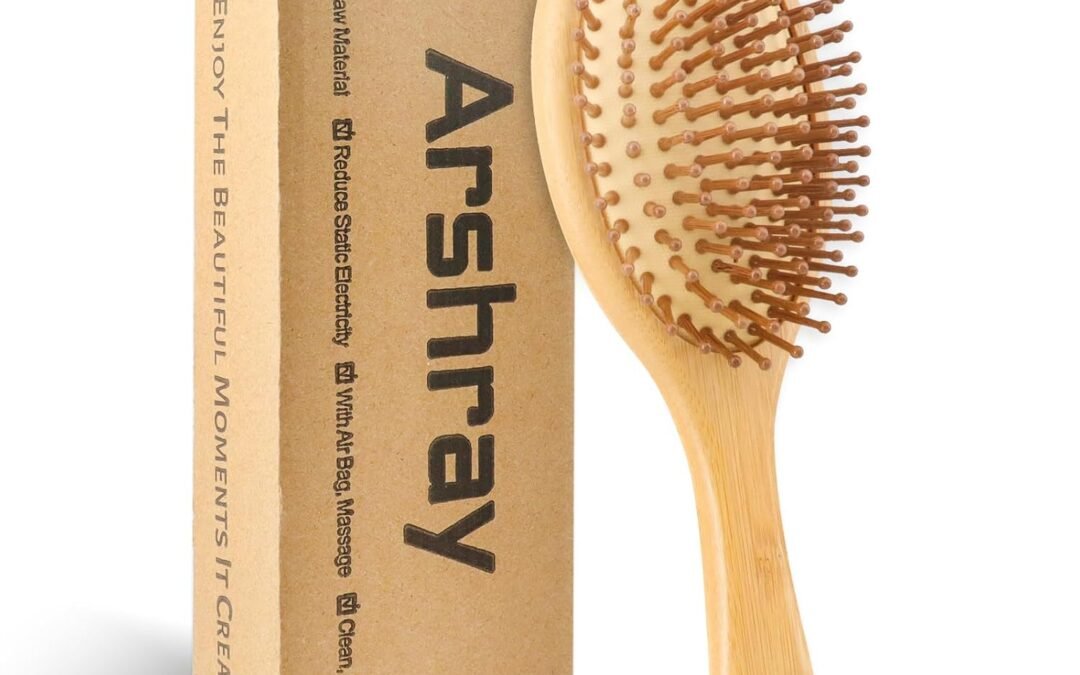 Wholesale OEM ODM Bamboo Brush,Bamboo Hair Brushes for Women,Ergonomic Handle Fits the Hand Shape,Can Massage the Scalp,Can Be Used By Men,Women,Young and Old Factory & Supplier