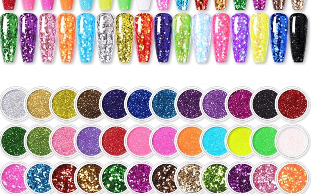 Wholesale OEM ODM Born Pretty Nail Art Sequins Nail Art Glitter Powder Flakes Iridescent Pigment Paillettes Sparkly Sequins Design for Manicure Decoration Accessories 48 Boxes for Christmas Gifts Factory & Supplier