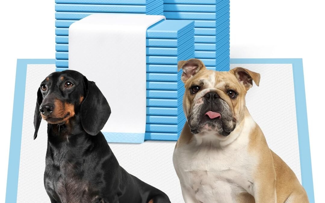 Wholesale OEM ODM Bulubaky 23″ x 23″ Puppy Pads 200 Count | 6-Layer Super Absorbent & Leak-Proof Puppy Pee Pads | Rapid Dry Disposable Incontinence Pads Potty Training Pads for Dogs, Cats Factory & Supplier