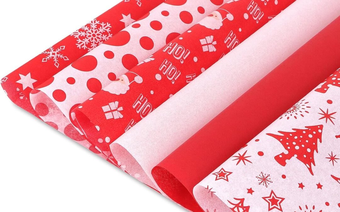 Wholesale OEM ODM CCINEE 120 Sheets Christmas Tissue Paper for Gift Boxes, Xmas Gift Wrapping Paper for Christmas Gift Bags Ren White Snowflakes Tissue Paper Holiday Decorations Factory & Supplier