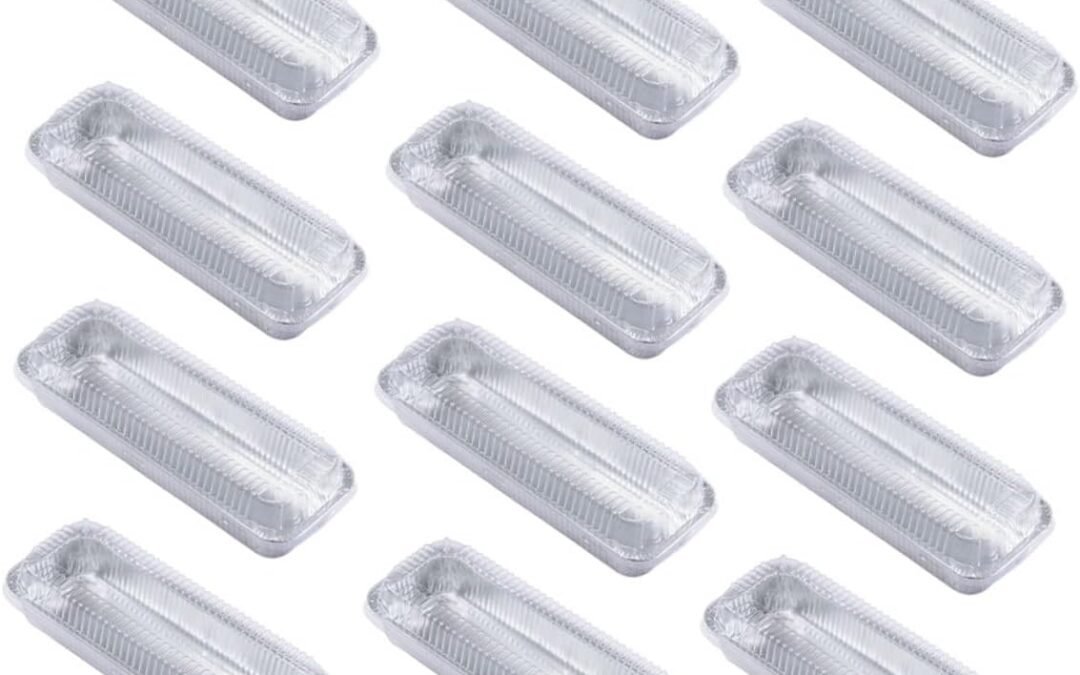 Wholesale OEM ODM Cabilock 12Pcs Aluminum Foil Takeaway Boxes Disposable Foil Pans for Food Storage Moisture and Baking Containers for Bbq and Grilling Factory & Supplier