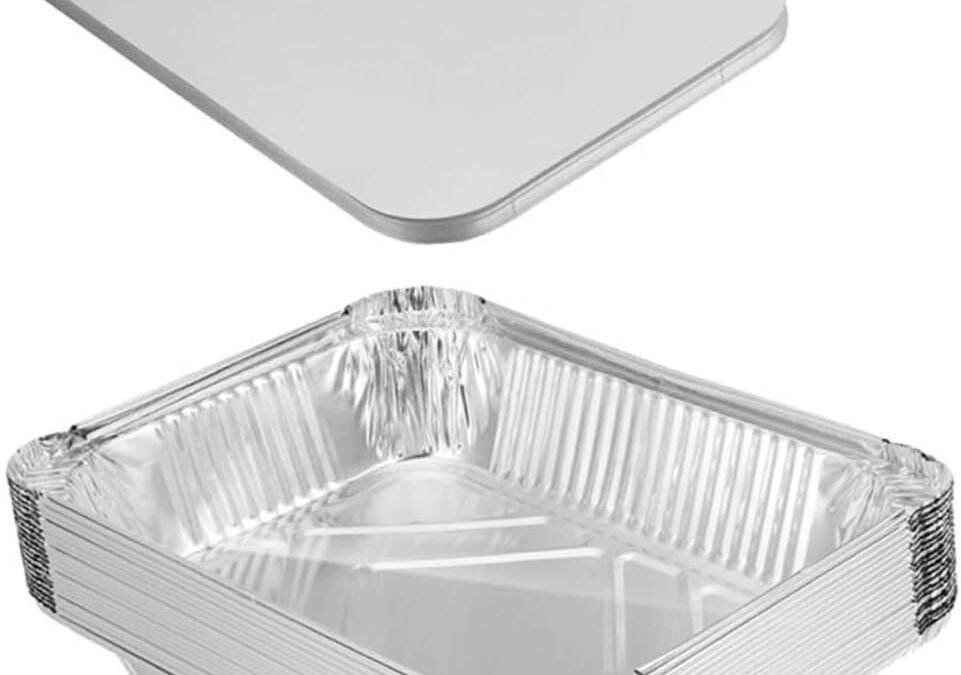 Wholesale OEM ODM Cabilock 20 Sets Heavy Duty Disposable Foil Baking Boxes Heat Resistant Food Storage Containers for Bbq Parties and Picnics Convenient Foil Pans for Indoor and Outdoor Use Factory & Supplier