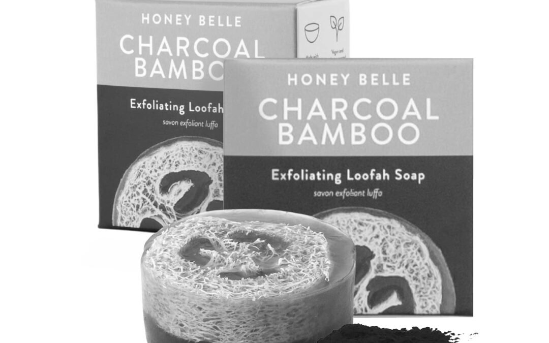 Wholesale OEM ODM Charcoal Bamboo Exfoliating Loofah Soap 2-Pack – Exfoliating Bar Soap with Loofah Inside – Cleansing, Moisturizing, Nourishing, Scrubby Soap – Plant-Based, Eco-Friendly, Vegan Factory & Supplier