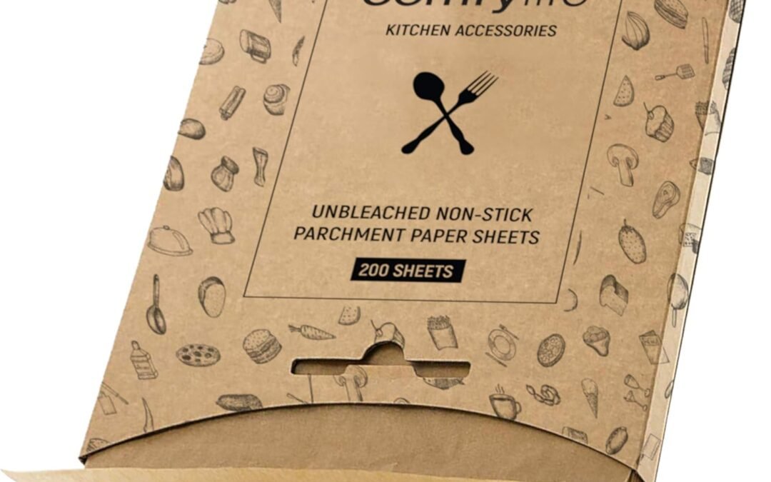 Wholesale OEM ODM Comfylife 200 Parchment Paper Sheets – No Curl, Tear, or Burn (9 x 13 Inch) – Precut Baking Paper, Unbleached, No Chemical, Cookie Sheets Factory & Supplier