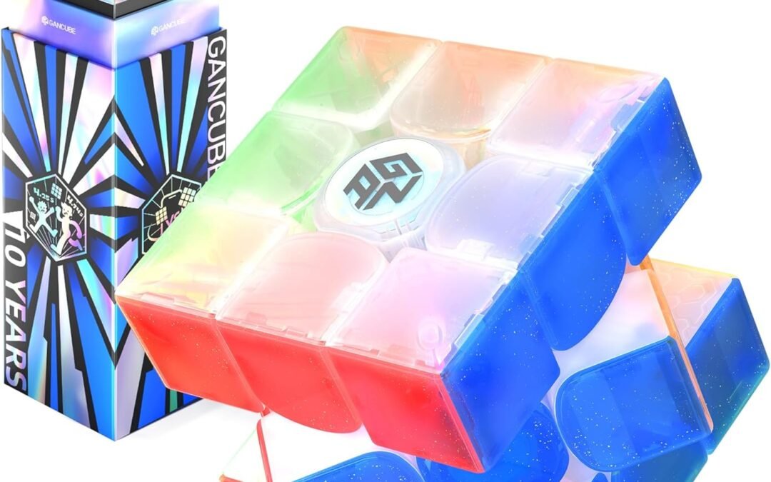 Wholesale OEM ODM CuberShop GAN 15 MagLev (10th Anniversary Special Edition) Flagship Magnetic MagLev 3×3 Speed Cube, 2024 New Gans Premium Collectible 10 Anniversary Transparent Plastic, GAN 15 M (Special UV Coated) Factory & Supplier