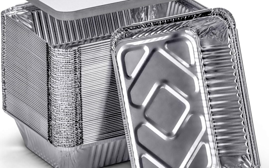 Wholesale OEM ODM DecorRack 14 Aluminum Pan Disposable with Flat Board Lids, 2.25 Lb Heavy Duty Rectangular Tin Foil Pans, Perfect for Reheating Leftover Food, Baking, Roasting, Meal Prep, to-Go Containers (14 Pack) Factory & Supplier