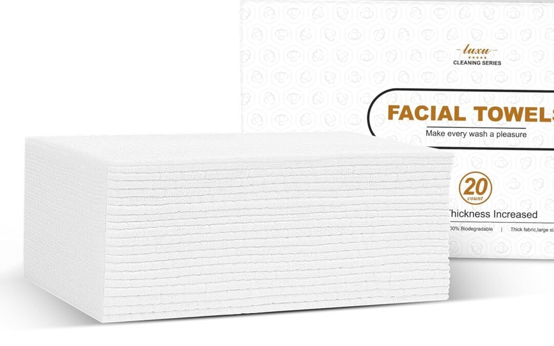 Wholesale OEM ODM Disposable Face Towel,Biodegradable Facial Towels 9.8″×9.8″,20 Count Extra Thick Soft Large Travel Clean Facial Towels Plant Fiber Facial Washcloth Dry Wipes for Sensitive Skin,Travel,Makeup Remover Factory & Supplier