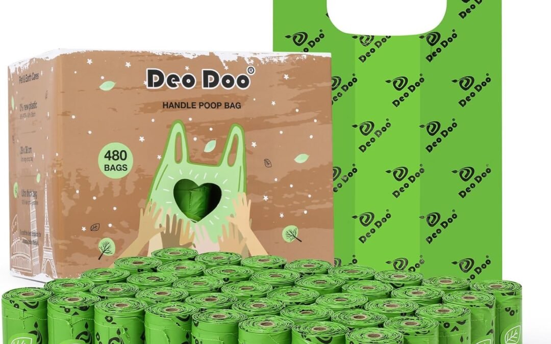 Wholesale OEM ODM Dog Poop Bags Rolls with Handles 40 Rolls 480 Counts Big Sizes Leak Proof and Extra Thick Waste Bags for Walking Medium Large Dogs Cats Litter Unscented Factory & Supplier