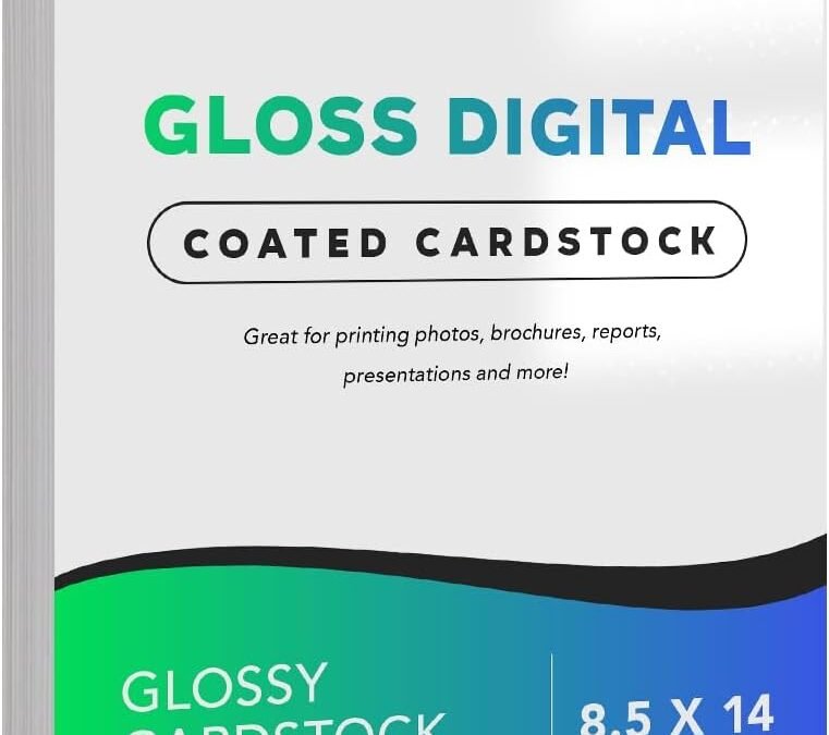 Wholesale OEM ODM Double-Sided Heavyweight Gloss Digital C2S Cardstock – Perfect for Color Laser Printing, Flyers, Brochures, Photos | 8.5″ x 14″ | 80lb Cover | Acid Free, Glossy Coated on Both Sides | 50 Sheets Factory & Supplier