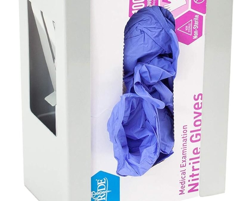 Wholesale OEM ODM EHOMEA2Z Magnetic Glove Holder,Glove Box Holder,Glove Dispenser,Durable Coated Steel,Space Saving Design for Work,Shop, Garage,Medical Office,Laundry Room,Kitchen,Hospital,Fridge,Wall Mount (White) Factory & Supplier