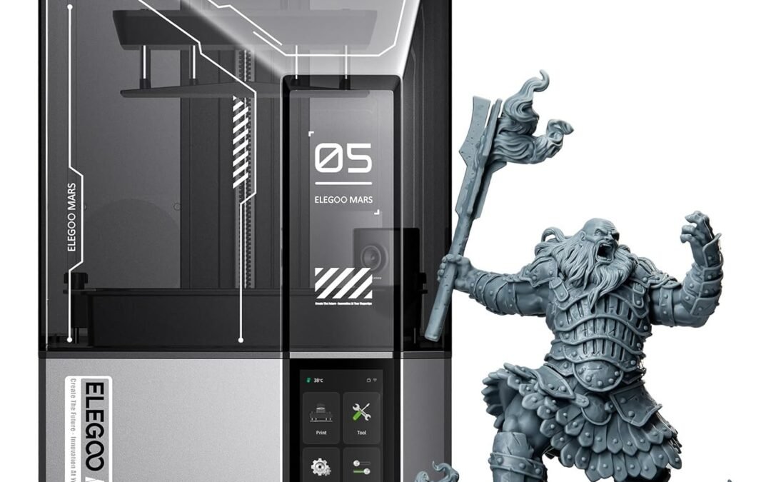 Wholesale OEM ODM ELEGOO Mars 5 Ultra 9K Resin 3D Printer, 150mm/h High Speed Printing, Smart Automatic Leveling, Intelligent Detection, WiFi-Transfer, Printing Size of 6.04 x 3.06 x 6.49 inch Factory & Supplier