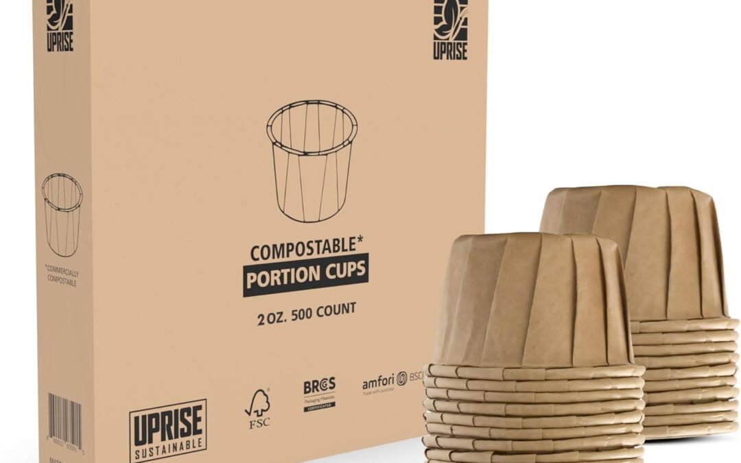 Wholesale OEM ODM FSC® Certified 2 oz Compostable Portion Cups – Biodegradable, BPI Certified, Plastic-Free, Eco-Friendly Small Paper Condiment Cups for Sauces, Snacks, Samples & Tastings – 500 Pack Factory & Supplier