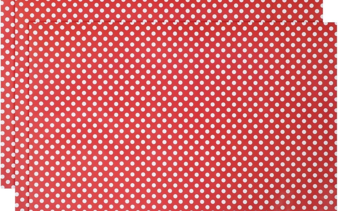 Wholesale OEM ODM Gadpiparty 3pcs Roll Vintage Christmas Dot Wrapping Paper Cute Craft Paper for Wedding Valentine Day Birthday Wrapping Modern Durable Design Factory & Supplier