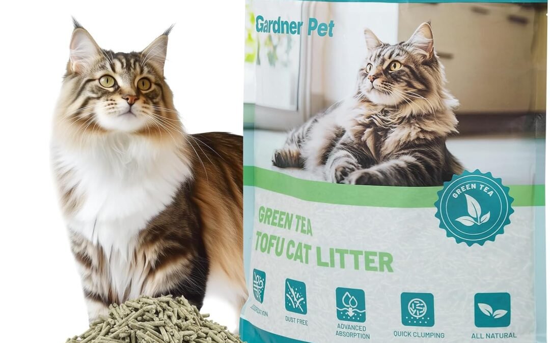 Wholesale OEM ODM Gardner Pet Natural Tofu Cat Litter, Cat Litter with Green Tea Extract – Dust-Free, Fast Clumping, Flushable, and Odor Control for Multi-Cat Homes, 6lbs Factory & Supplier