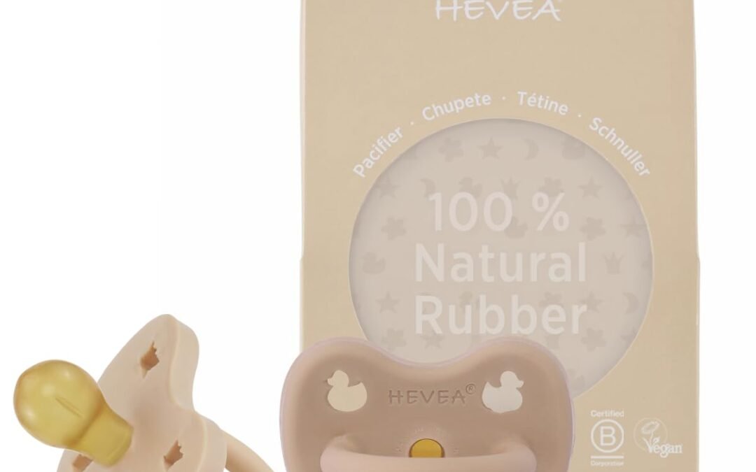 Wholesale OEM ODM HEVEA Natural Rubber Pacifier Round 3-36 Months – Hygienic One Piece Design for Newborns to Toddlers, BPA-Free, Soft & Durable – 2-Pack (Sand & Tan Beige) Factory & Supplier