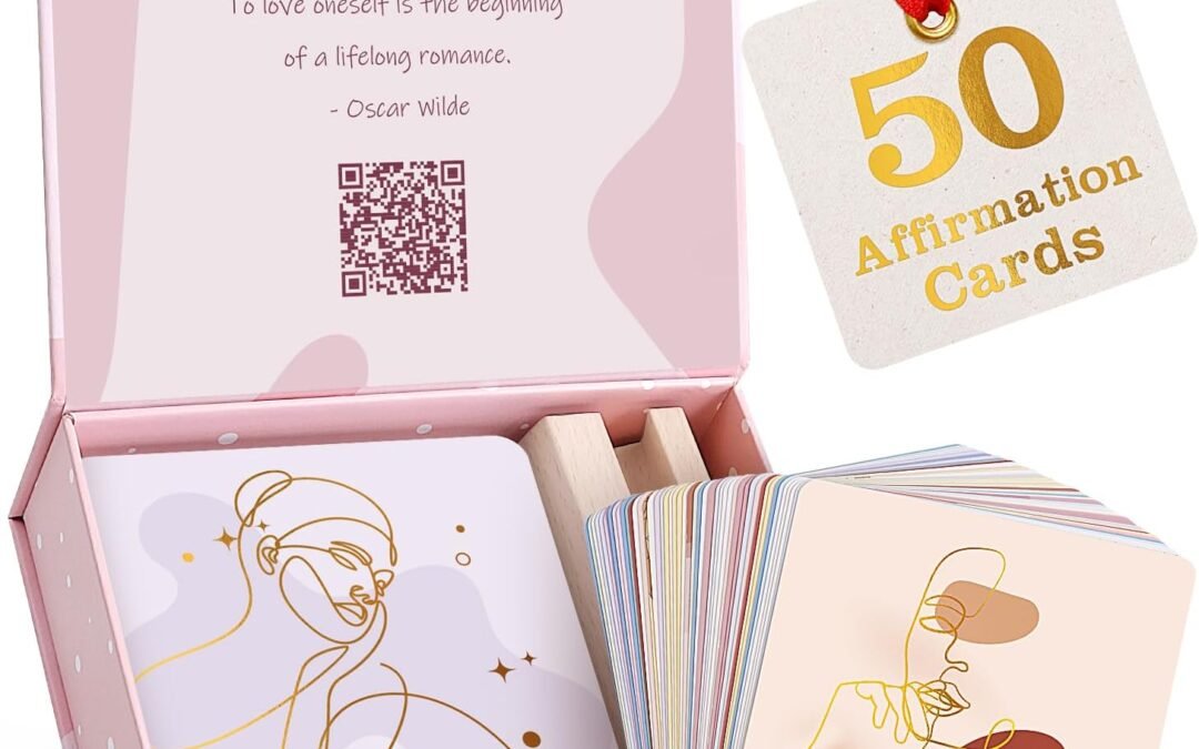 Wholesale OEM ODM Hihealer Christmas Gift – 52 Positive Affirmation Cards for Women, Daily Motivational and Inspirational Cards for Mindfulness, Meditation, Self-Care Gifts for New Moms, Xmas Gift for Mom and Women Factory & Supplier
