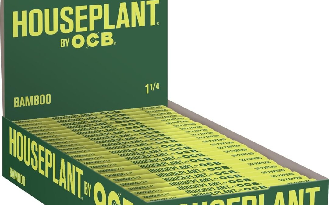Wholesale OEM ODM Houseplant® by OCB® Bamboo 1 1/4 Rolling Papers Factory & Supplier