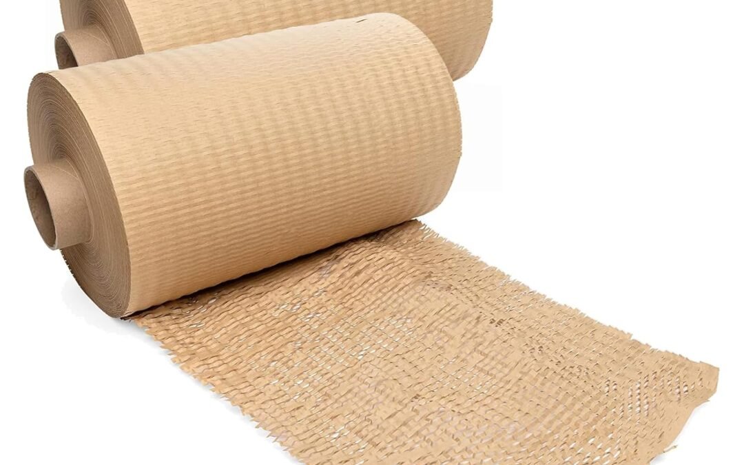 Wholesale OEM ODM IDL Packaging 15″ x 1400′ Refill Roll (Pack of 2) for MP-1400USN HexcelWrap Honeycomb Packing Paper Station, Brown – Protective Kraft Paper with Interlocking Slit Design for Shipping Factory & Supplier