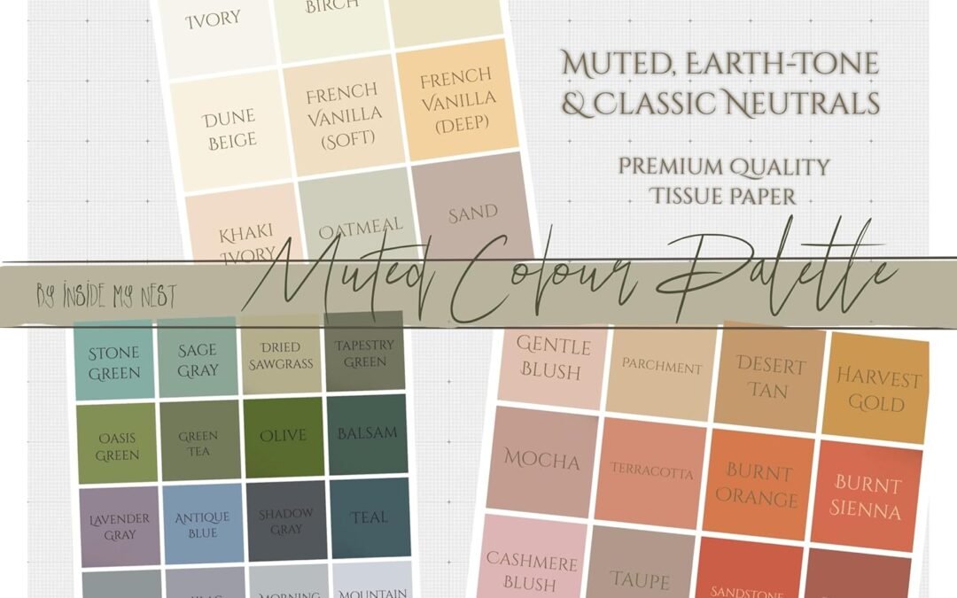 Wholesale OEM ODM InsideMyNest Muted Neutral Tissue Paper Sheets Shred Packaging Box Filler Premium Quality Eco Friendly (10 Sheets, Balsam) Factory & Supplier