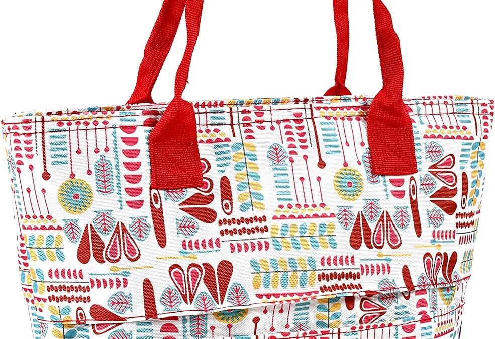 Wholesale OEM ODM J World Lola Lunch Tote Bag. Cute Insulated Lunch-Box for Women & Teen Girls, Heart Factory Factory & Supplier
