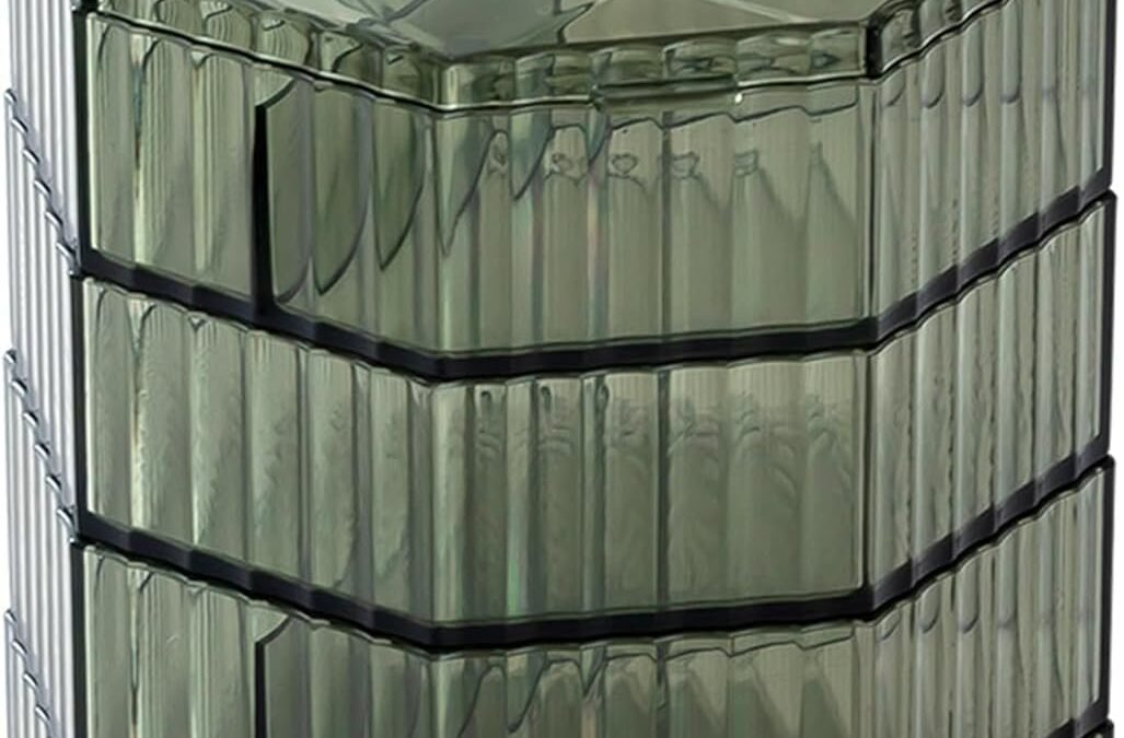 Wholesale OEM ODM Jewelry Organizer with Handle, 4-Layer Acrylic Jewelry Box, Clear Jewelry Boxes for Women Girls, Make up Earring Organizer, Jewelry Storage Holder Factory & Supplier