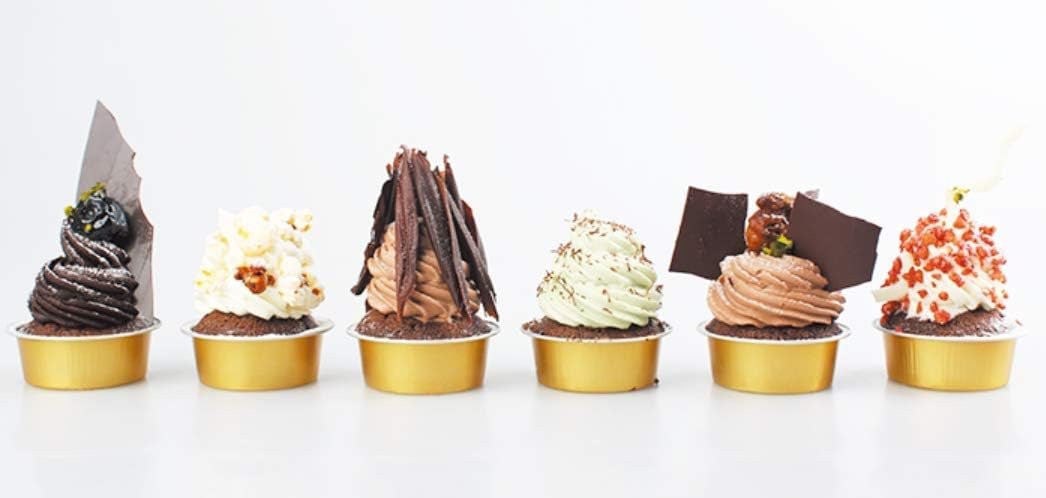 Wholesale OEM ODM KEISEN 2″ 1oz mini Disposable Aluminum Foil Cups 100/PK 25ml 1oz for Muffin Cupcake Baking Bake Utility Ramekin Cup (gold) Factory & Supplier