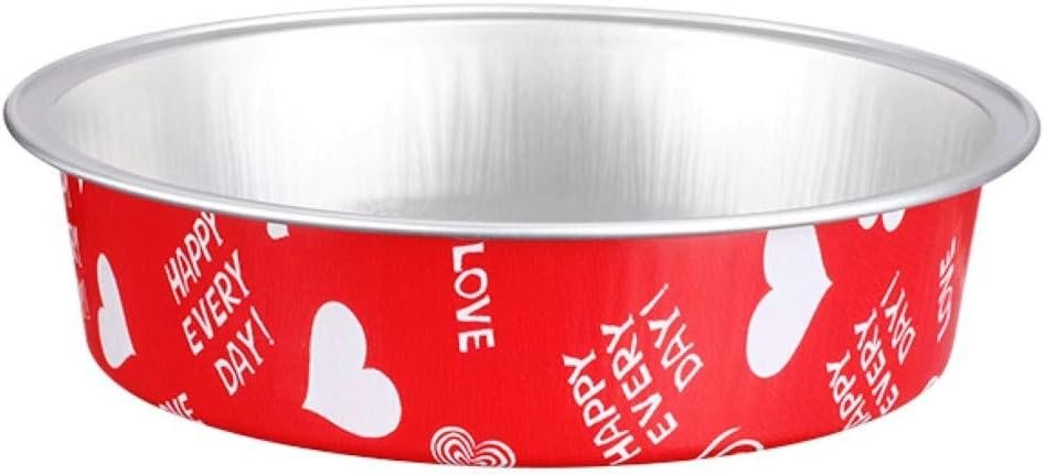 Wholesale OEM ODM KEISEN 4 2/3″ mini Disposable Aluminum Foil Cups 215ml for Muffin Cupcake Baking Bake Utility Ramekin Cup 24/PK (Happy hour) Factory & Supplier