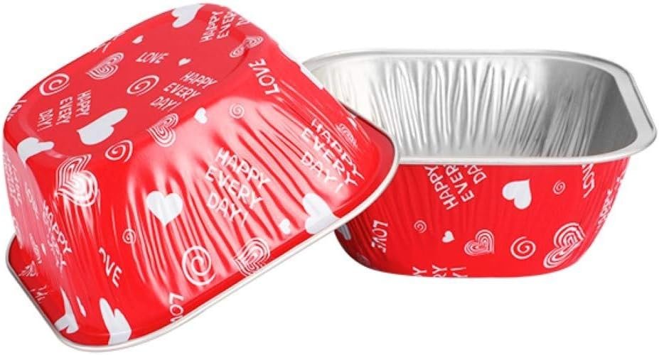 Wholesale OEM ODM KEISEN square 4″ 8oz 230ml 100/PK Disposable Aluminum Foil Cups for Muffin Cupcake Baking Bake Utility Ramekin Cup(happy hour) Factory & Supplier