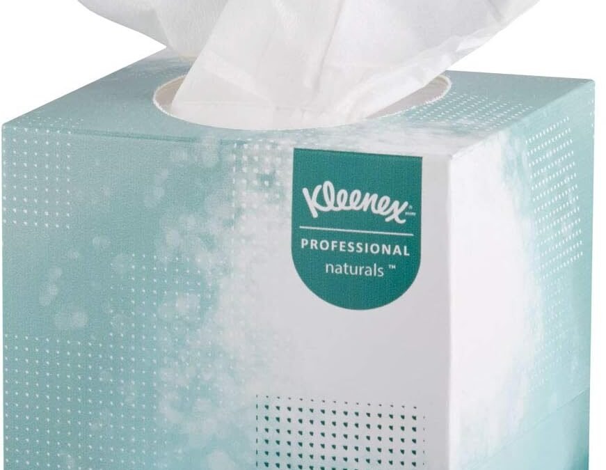 Wholesale OEM ODM Kleenex 21272BX Naturals Facial Tissue, 2-Ply, White, 95 Sheets (1 Box) Factory & Supplier
