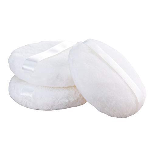 Wholesale OEM ODM Loose powder Puff, 4.3” Large Body Puff W Ribbon (10.9cm) (3PCS) Factory & Supplier