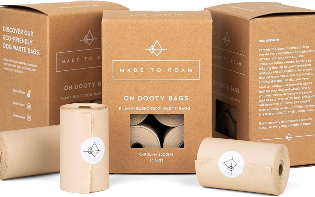 Wholesale OEM ODM MADE TO ROAM On Dooty Bags – Plant Based Dog Poop Bag Rolls, Extra Thick, Leak Proof, Unscented Dog Waste Bags (Set of 3 Boxes, 270 Bags Total) – Carolina Blooms Factory & Supplier
