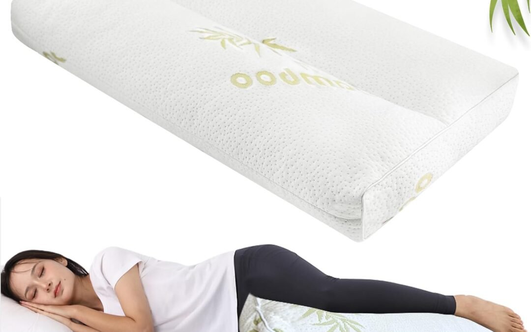 Wholesale OEM ODM MINUPWELL Knee Pillow for Side Sleepers – 3″ Height Between Leg & Under Knee Pillow for Back Sleepers – with 850G 7D Fiber for Relieving Leg, Back, and Knee Pain – Rayon Derived from Bamboo Factory & Supplier