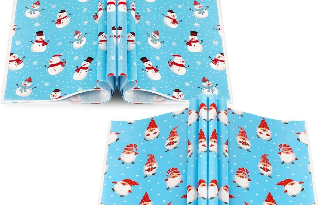 Wholesale OEM ODM Marspark 100 Sheets Christmas Wax Paper for Food Wrapping 11.4 x 11 Inches Food Basket Wax Paper for Sandwich Burgers Greaseproof Wrapping Paper for Candy Cookies(Cute Pattern) Factory & Supplier