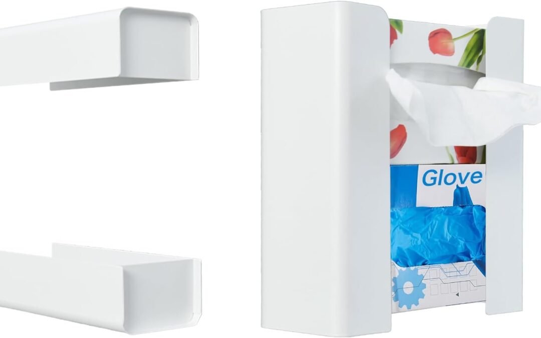 Wholesale OEM ODM Modular Magnetic Glove Dispenser Tissue Box Holder – Freely Combinable Organizer for Kitchen, Fridge, Garage, Laundry Room – Detachable Design for Versatile Storage (White) Factory & Supplier