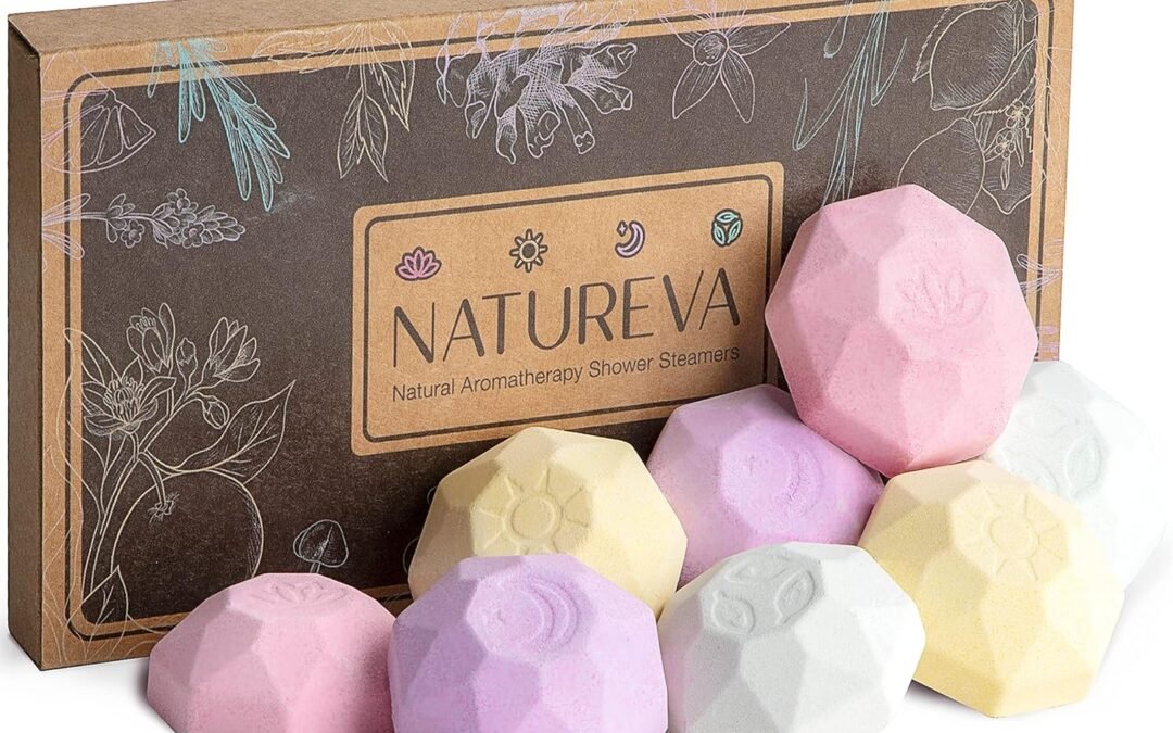 Wholesale OEM ODM Organic Shower Steamers Aromatherapy – 8 XL Natural Shower Bombs, Essential Oil Shower Steamer Gift Set, Relaxation Gifts Women, Shower Melts Tabs, Stress Relief Scents, Unique Self Care Box Factory & Supplier