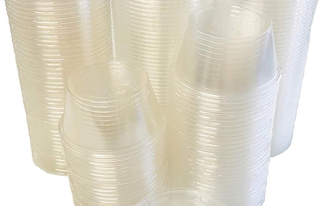Wholesale OEM ODM Outside the Box Papers 2 Ounce Compostable Biobased Plastic Cups and Lids – 100 Pack Factory & Supplier