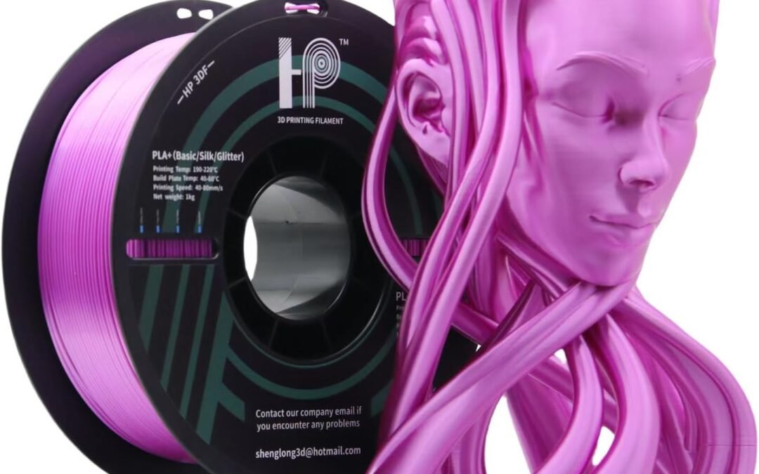 Wholesale OEM ODM PLA Filament, Silk PLA, 3D Printer Filament, PLA Filament 1.75mm Dimensional Accuracy +/- 0.02mm, 1KG Spool (2.2 lbs), Fit Most FDM Printer (Silk Purple) Factory & Supplier