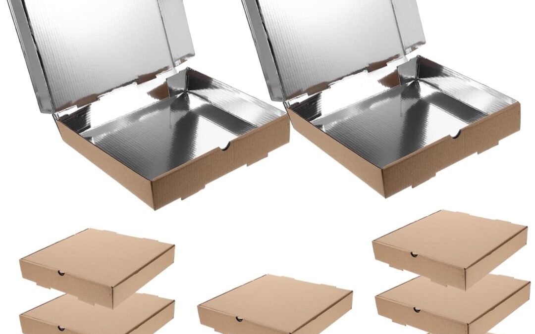 Wholesale OEM ODM PRETYZOOM 10pcs Aluminum Foil Pizza Storage Boxes Thermal Insulated Containers for Pizzas Pies and Cookies Leakproof Design and Versatile Use for Takeout Factory & Supplier