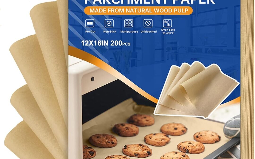 Wholesale OEM ODM Parchment Paper Sheets for Baking 12-16 IN Precut Non-Stick Parchment Paper Unbleached Baking Sheet Paper for Air Fryer,Baking,Grilling,Steaming,Oven Suitable For Bread Cake Cookies 200p Factory & Supplier