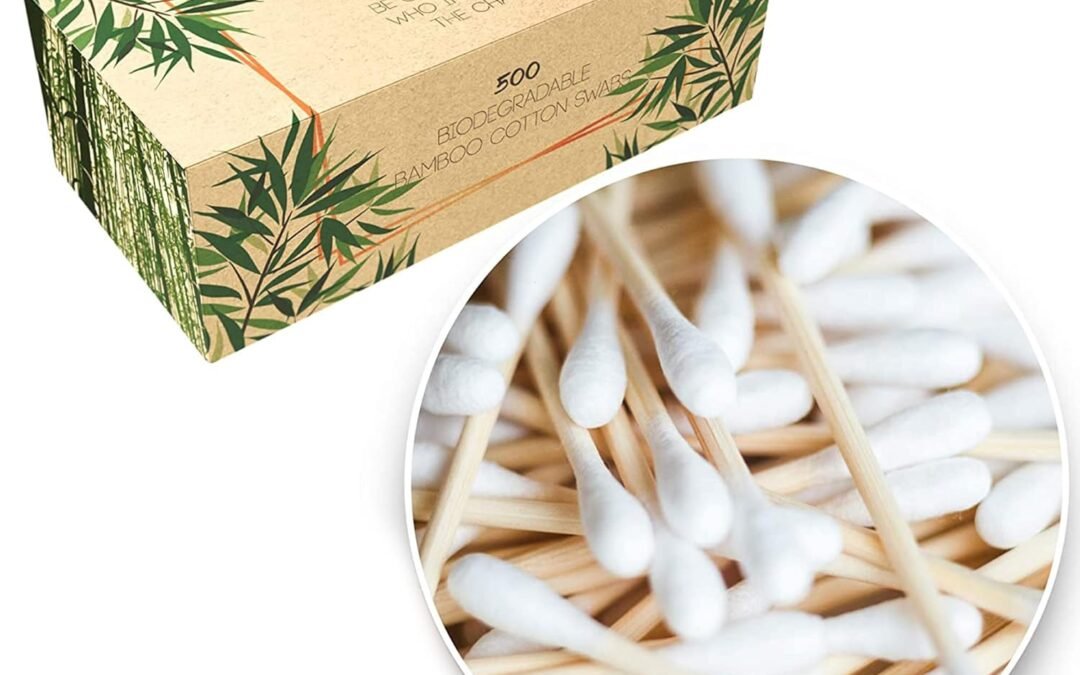 Wholesale OEM ODM Premium 500 Biodegradable Bamboo Cotton Swabs | Zero Waste Disposable Products | Compostable Q Tips For Ears | Plastic Free Makeup Swab | Safety Wooden Ear Sticks | Eco Friendly Eye Cleaning Utensils Factory & Supplier