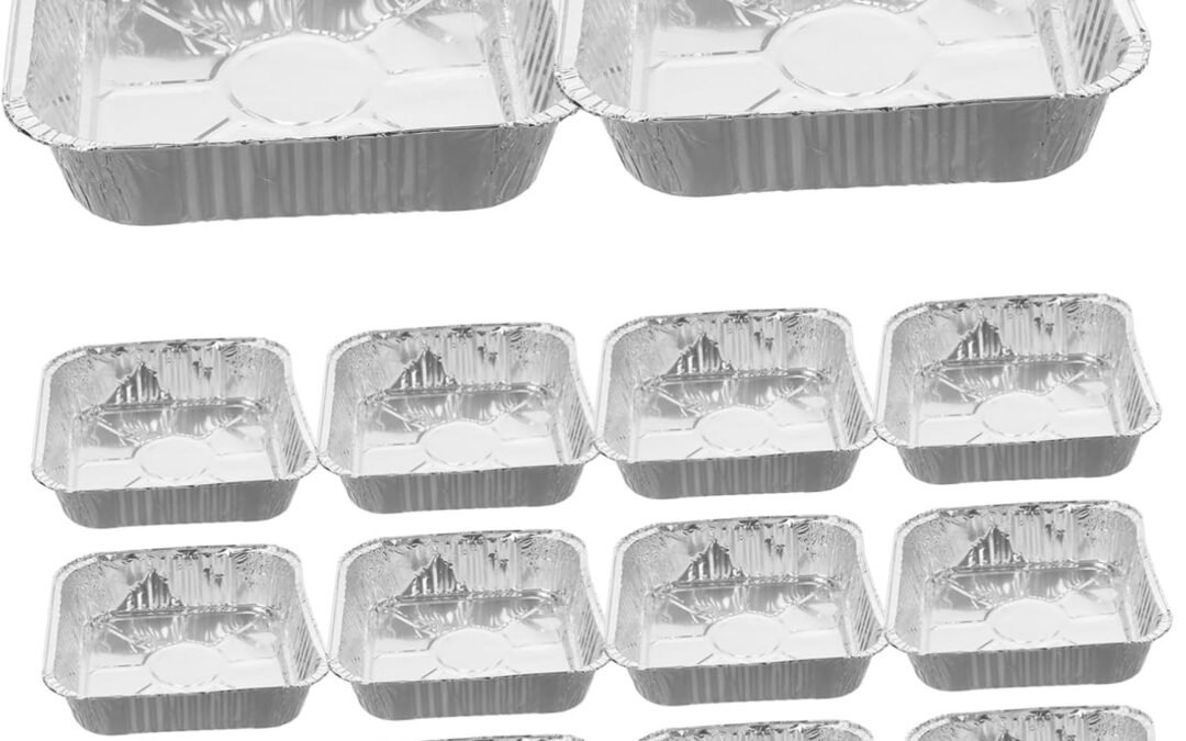 Wholesale OEM ODM SECFOU 30pcs Foil Baking Pan Bread Baking Foil Boxes Baking Pans Multi-function Foil Foil Pans Aluminum Foil Containers Thick Food Boxes Chafing Dishes Roast Pan Factory & Supplier