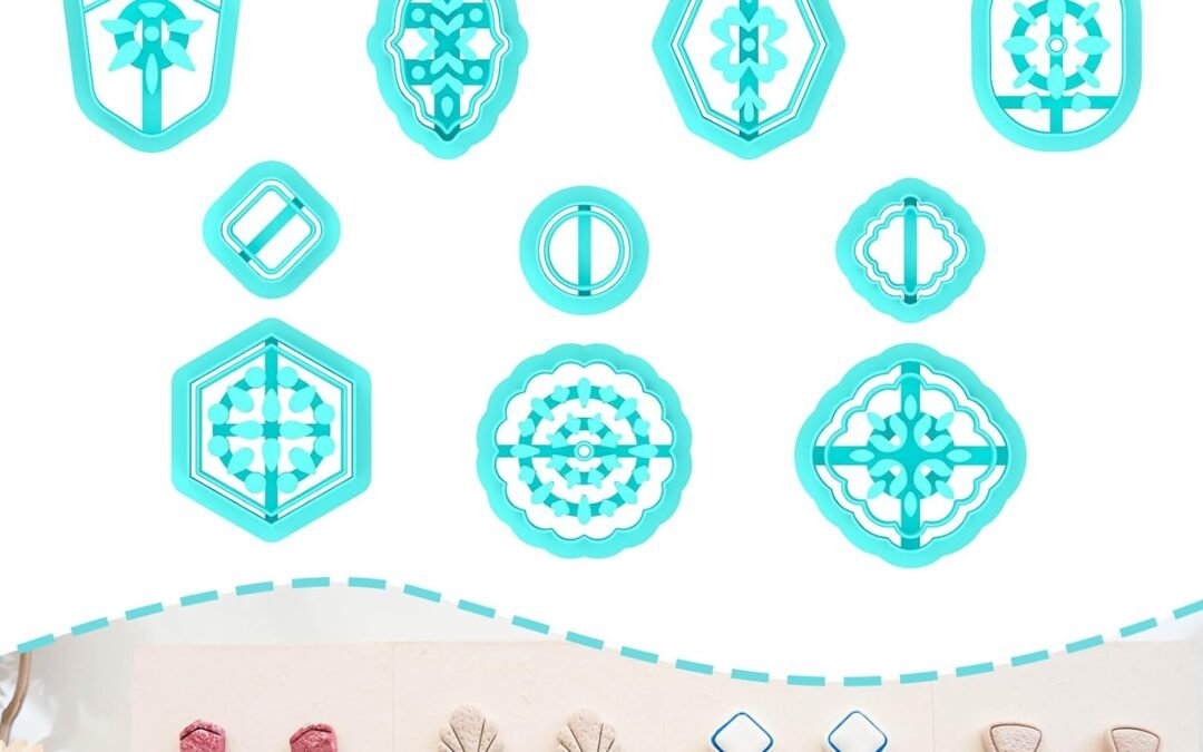 Wholesale OEM ODM TAINSKY Organic Shape Clay Earring Cutters, 14 Pcs Boho Polymer Clay Cutters Factory & Supplier