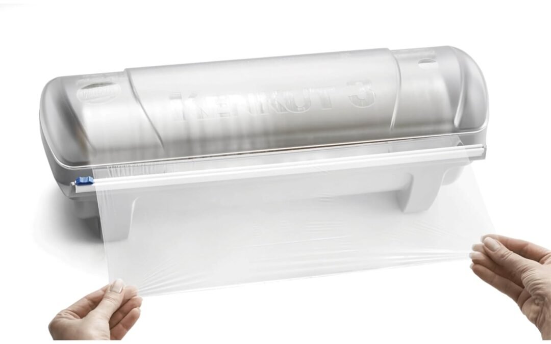 Wholesale OEM ODM Tablecraft Film Wrapper Film Dispenser, Kenkut Single Roll of Plastic Food Cling Wrap and Aluminum Foil Holder, Slide Cutter, Heavy Duty Foodservice Restaurant Kitchen,White Factory & Supplier
