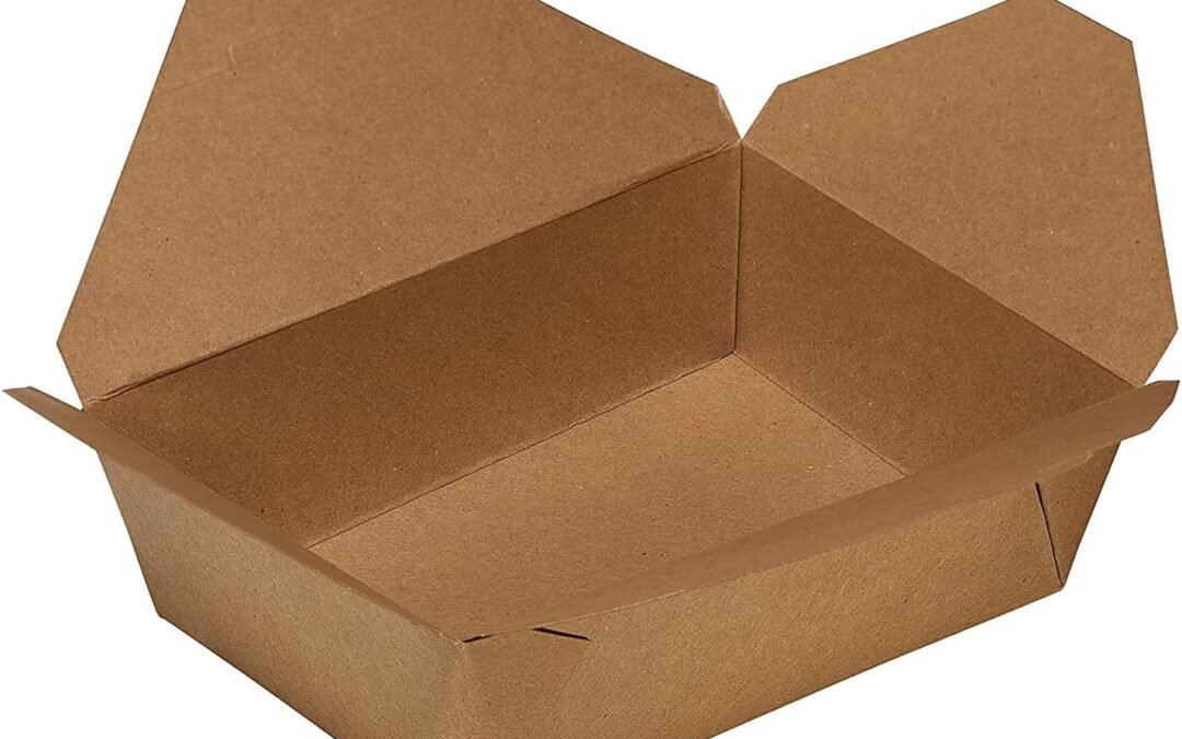 Wholesale OEM ODM Take Out Food Containers 45 oz Kraft Brown Paper Take Out Boxes Microwaveable Leak Grease Resistant Containers – To Go Containers Restaurant, Catering, Food Truck – Recyclable Lunch Box #8 (50) Factory & Supplier