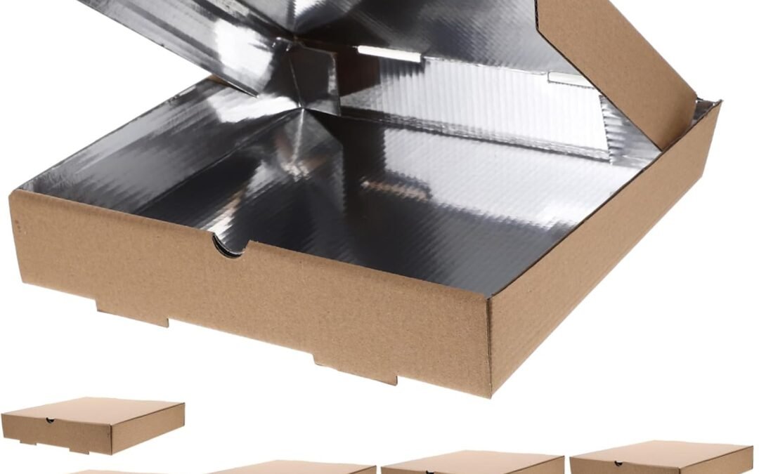 Wholesale OEM ODM Thermal Pizza Box Set 10pcs Aluminum Foil Pizza Containers for Holiday Parties Factory & Supplier