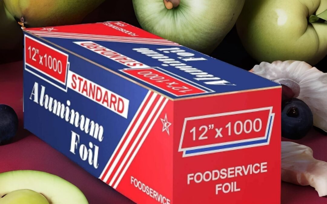 Wholesale OEM ODM Thick STANDARD Household Aluminum Foil Roll (12” x 1000 ft) – STANDARD Food Safe Foil Wrap – for Food, BBQ, Grilling and Roasting – Tin Foil Perfect for Multipurpose Kitchen Factory & Supplier