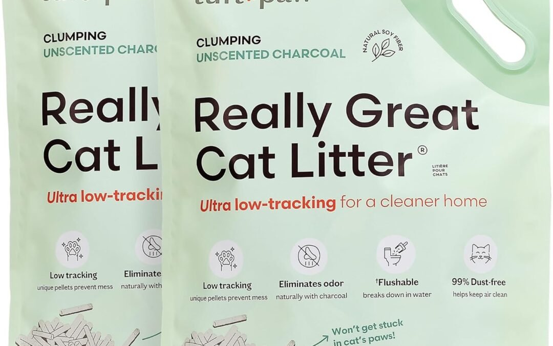 Wholesale OEM ODM Tuft + Paw Really Great Cat Litter, Low Tracking Tofu Cat Litter, Clumping, Flushable, Odor Control, Dust-Free, Unscented – 9.25lbs x 2Bags Factory & Supplier