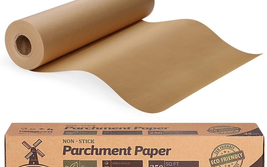Wholesale OEM ODM Unbleached 15 x 200 ft Parchment Baking Paper Roll – 250 Sq.Ft for Baking, Cooking, Grilling, Air Fryer and Steaming Factory & Supplier
