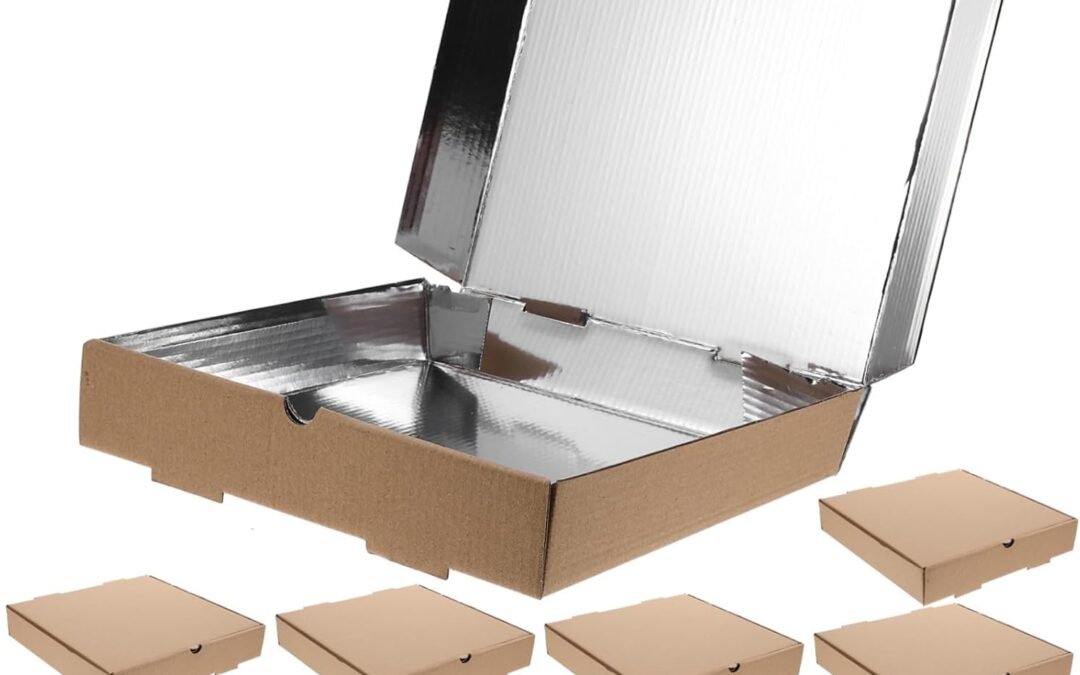 Wholesale OEM ODM Unomor 10pcs Insulated Aluminum Foil Pizza Boxes Thermal Storage Containers for Pizza Pies and Party Favors Portable Food Packing for Takeout and Picnics Factory & Supplier