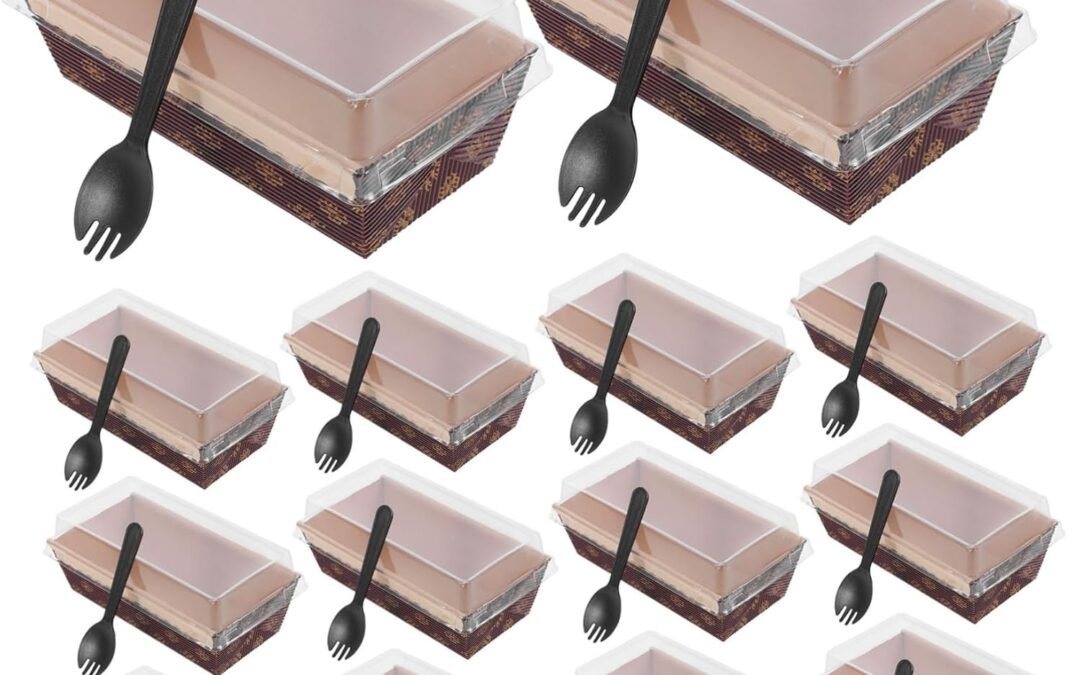 Wholesale OEM ODM Wakauto 75pcs Corrugated Paper Trays for Baking Bread Storage Box Fridge Food Box Versatile for Cupcake Liners Mini Tart Pans Loaf Cake Pan Factory & Supplier